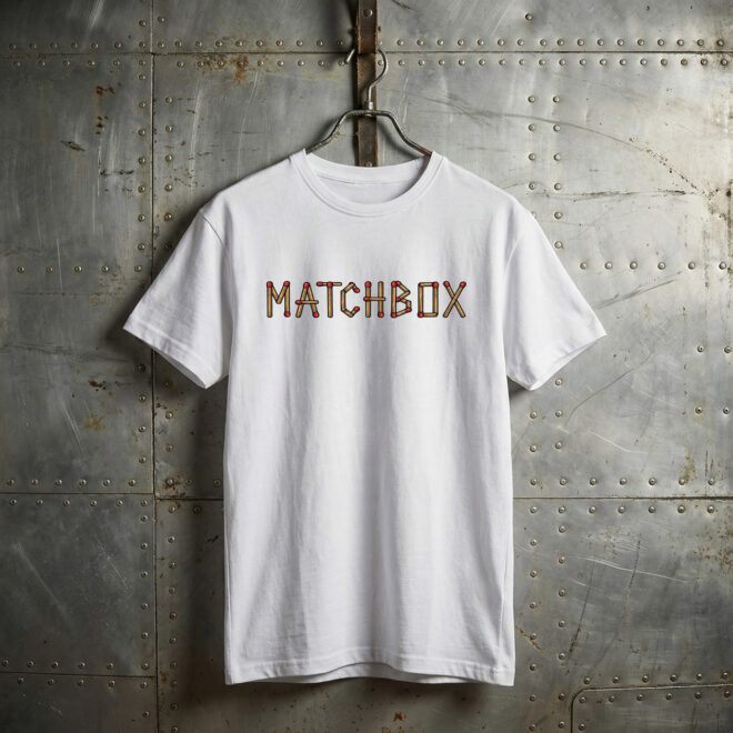 Matchbox SoloWorks – White – Unisex tričko
