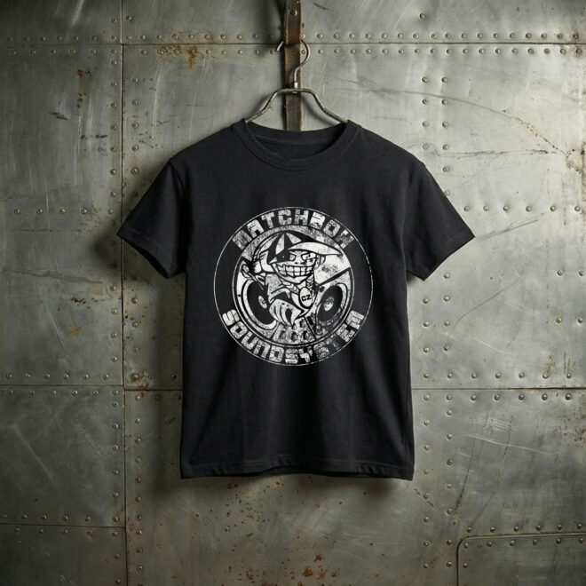 Matchbox Vintage Logo – Black – Dětské tričko