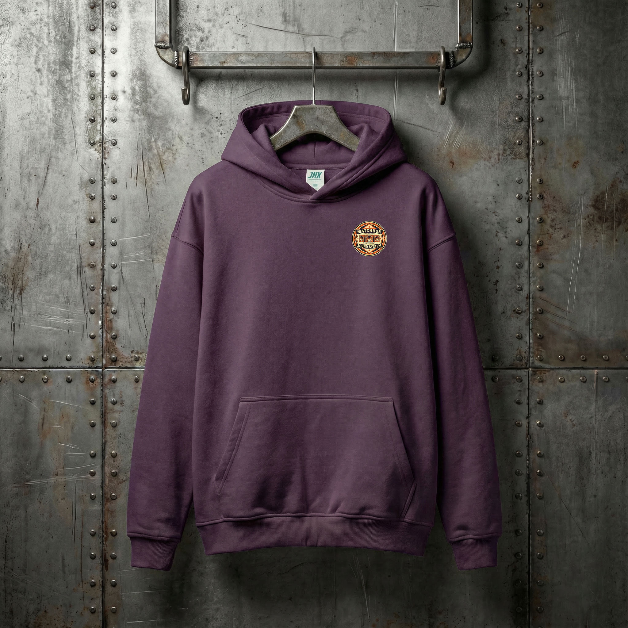 Matchbox SoloWorks – FutureDark – Unisex mikina Oversized - Obrázek 2