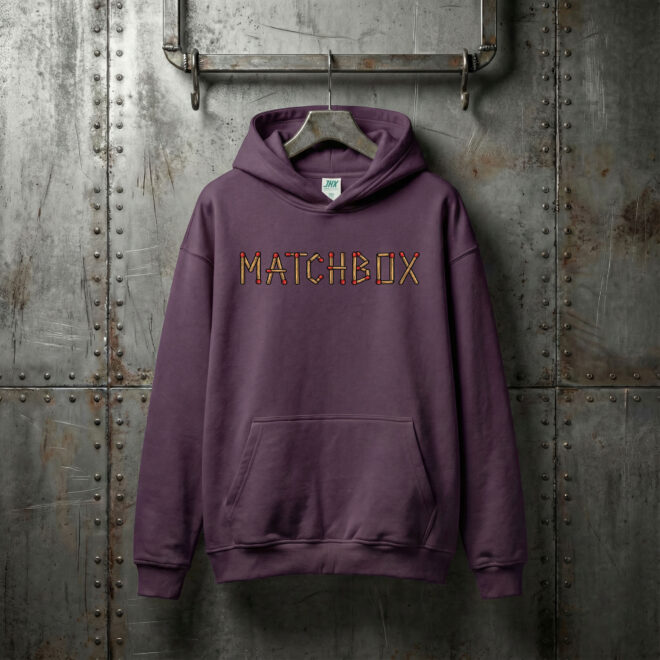 Matchbox SoloWorksII – FutureDark – Unisex mikina Oversized