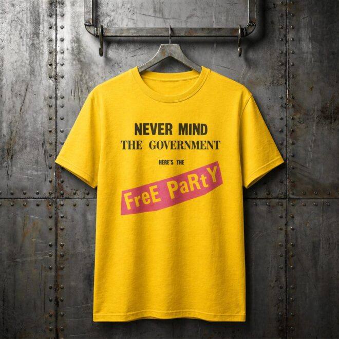 F*CK Never – Yellow – Unisex tričko