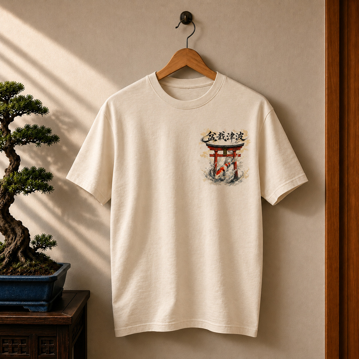 Pilsner Bonsai Tsunami – Butter Cream – Unisex tričko - Obrázek 2